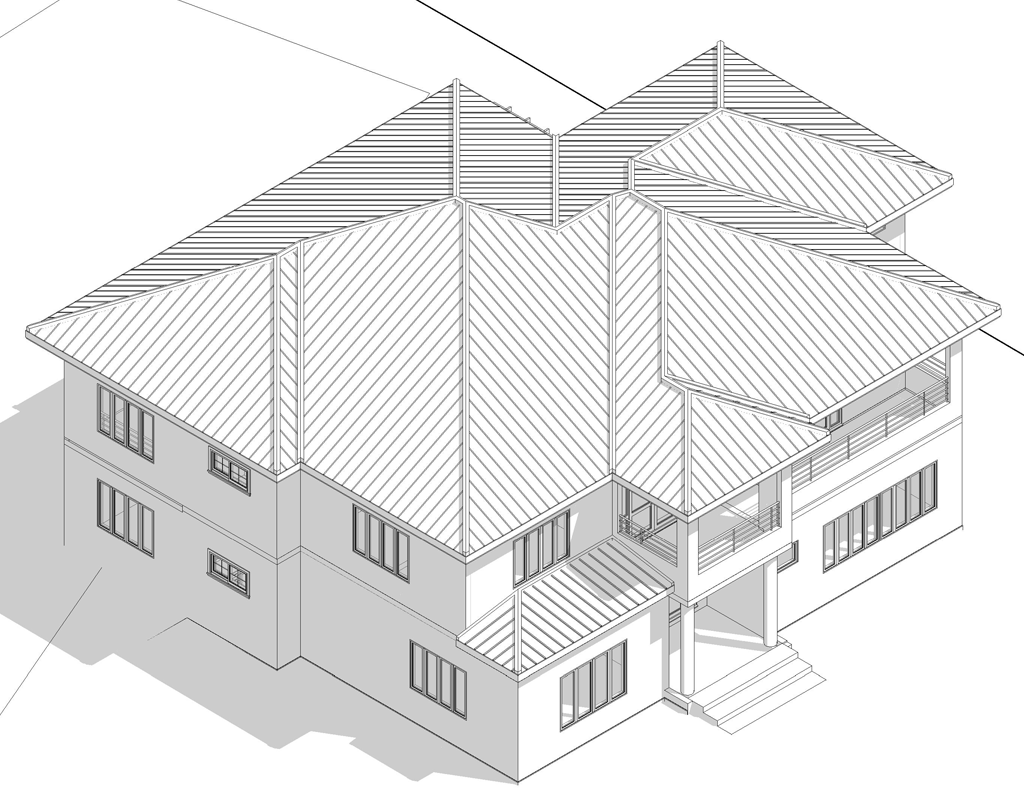 3D View of the front